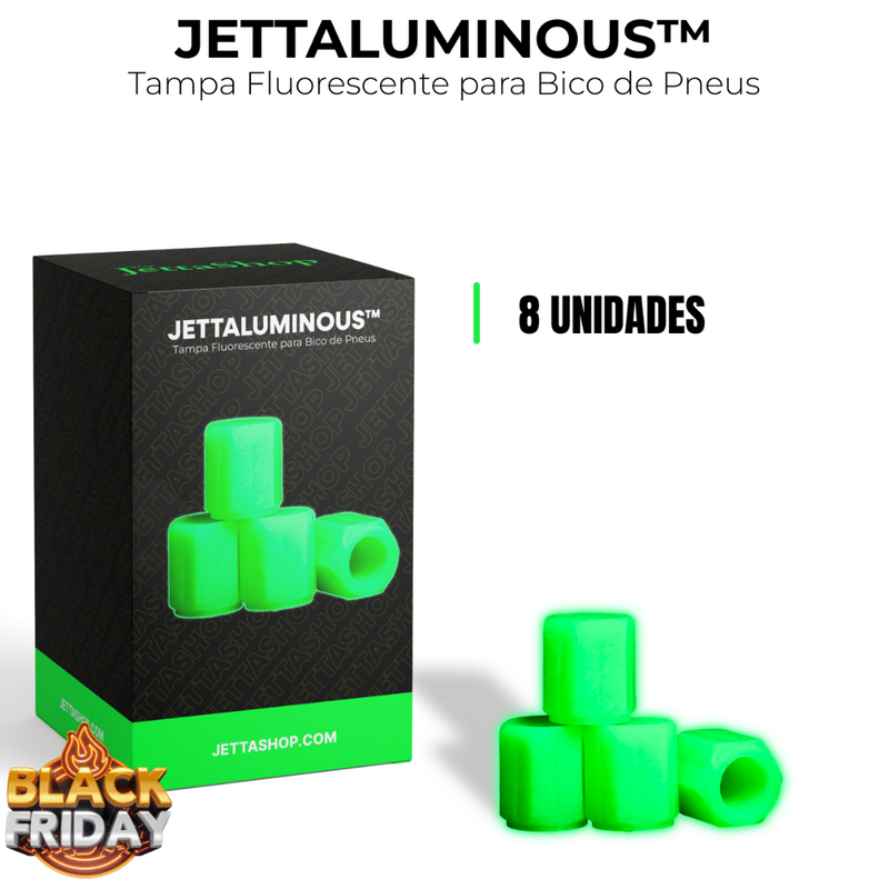 Tampa Fluorescente para Bico de Pneus - JettaLuminous™ [ESPECIAL BLACK FRIDAY]