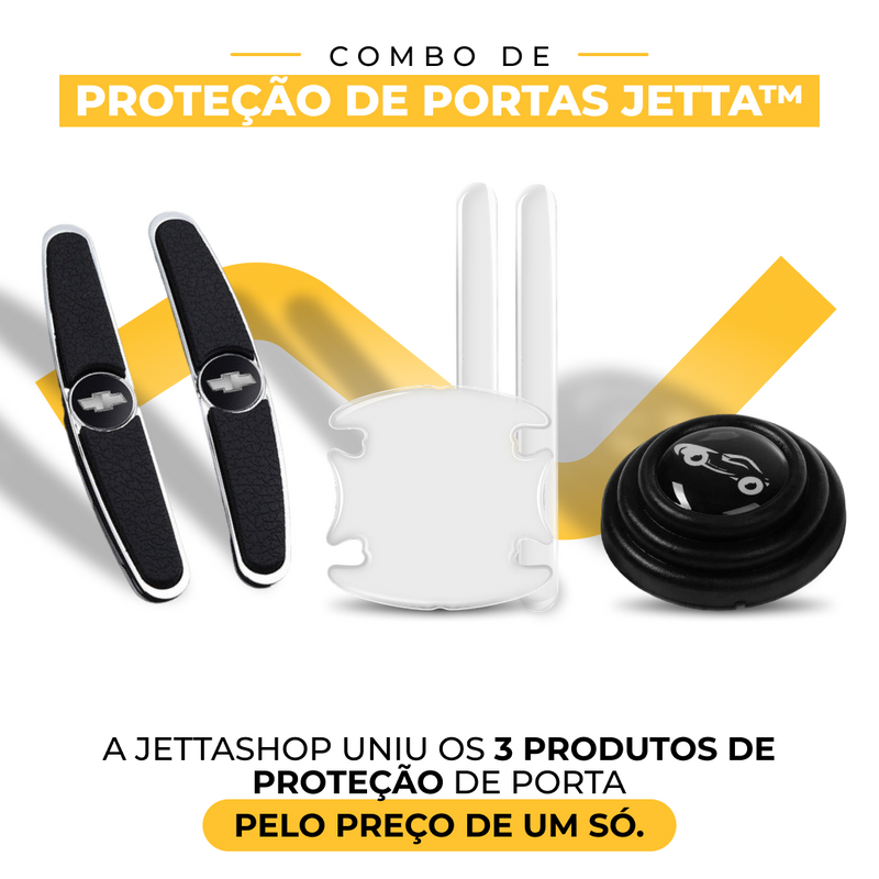 Combo Proteção de Portas Jetta™ - (3 KITS PELO PREÇO DE 1 ATÉ 23:59 DE HOJE)
