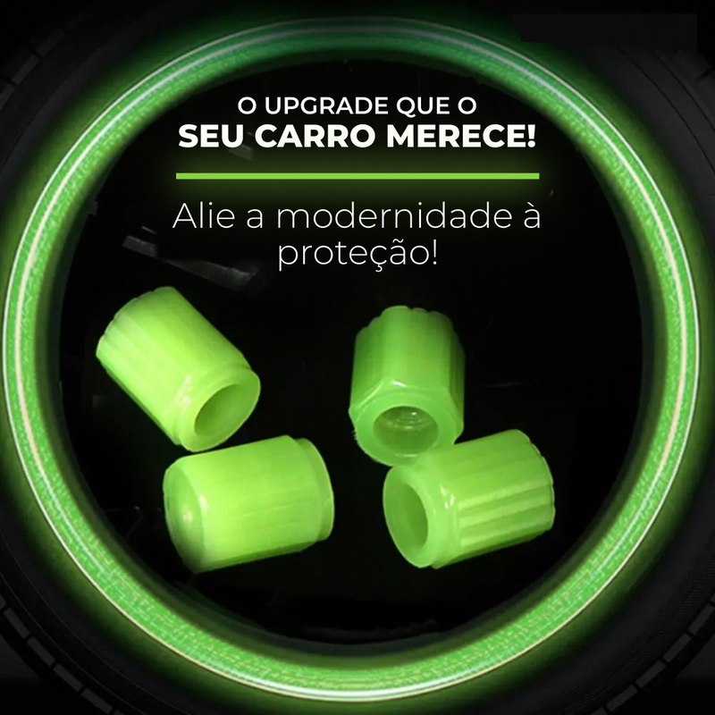 Tampa Fluorescente para Bico de Pneus - JettaLuminous™ [PROMOÇÃO ESPECIAL DE NATAL]