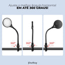 Retrovisor Universal para Motos com Espelho 360º - Jetta RetroBike™ [PAGUE 1 LEVE 2]