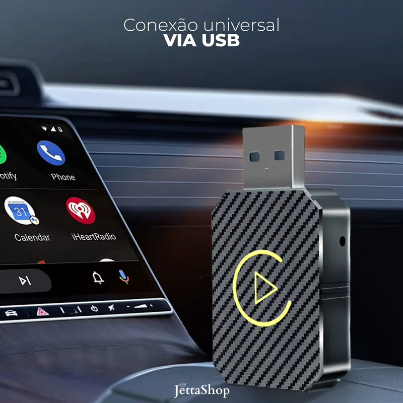 Adaptador Sem fio CarPlay/Android Auto para Multimídia - Jetta SmartBox™