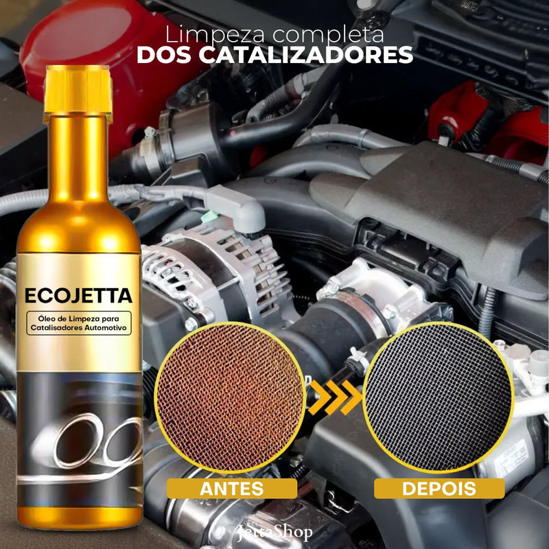 Óleo de Limpeza para Catalisadores Automotivo - EcoJetta™ [+ ECONOMIA DE COMBUSTÍVEL E + DESEMPENHO]