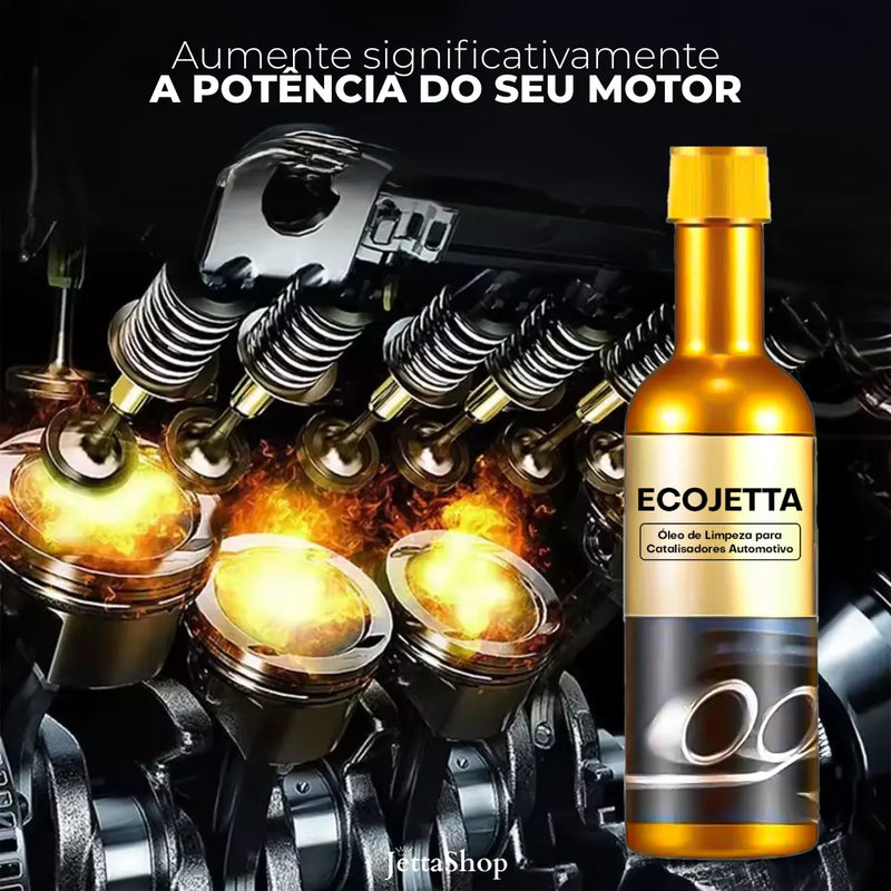 Óleo de Limpeza para Catalisadores Automotivo - EcoJetta™ [+ ECONOMIA DE COMBUSTÍVEL E + DESEMPENHO]