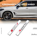 [COMPRE 1 LEVE 2] Adesivo de Metal Personalizado - BrandJetta™