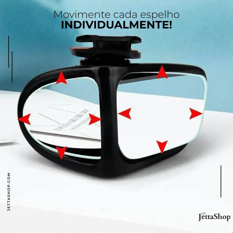 [COMPRE 1 LEVE 2] Mini Retrovisor Auxiliar - Mini JettaGlass™