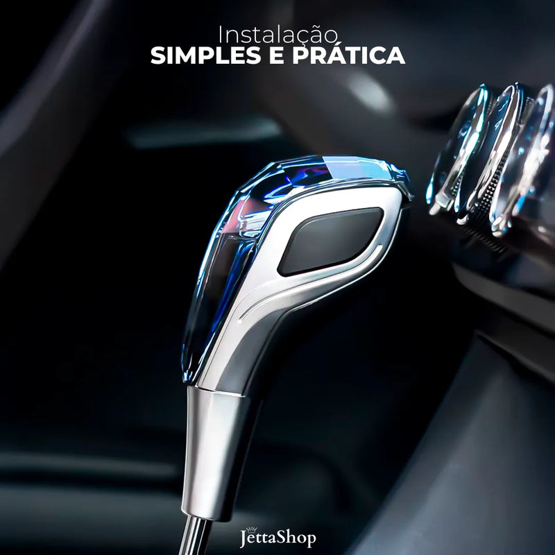 Alavanca RGB Universal para Câmbio - Jetta LedShift™ {PERSONALIZADA COM A MARCA DO SEU CARRO}