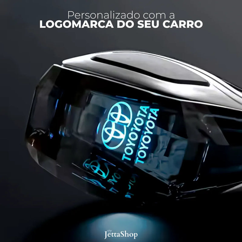 Alavanca RGB Universal para Câmbio - Jetta LedShift™ {PERSONALIZADA COM A MARCA DO SEU CARRO}