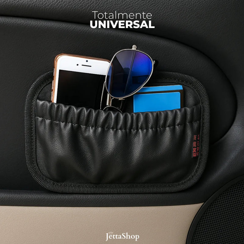 Jetta MiniBag™ - Porta Objetos em Couro Universal (PROMOÇÃO EXCLUSIVA)
