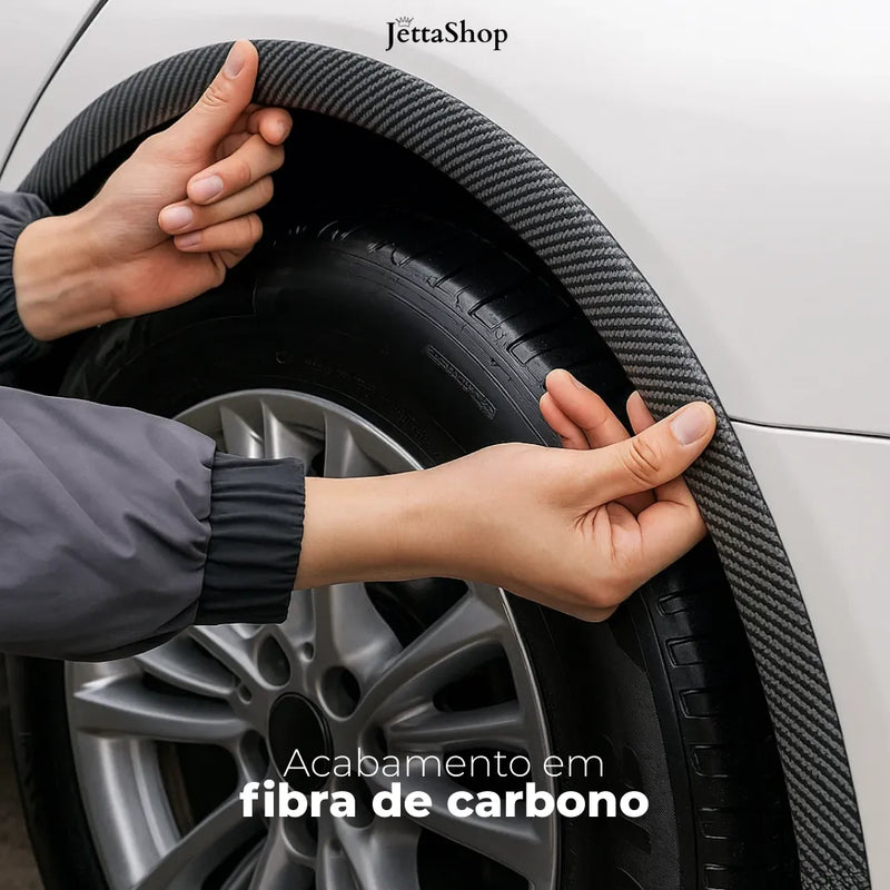 Adesivo Automotivo em Carbono para Pára-lamas - Jetta Fender™ (PROMOÇÃO LIMITADA)