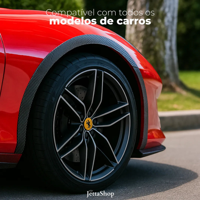 Adesivo Automotivo em Carbono para Pára-lamas - Jetta Fender™ (PROMOÇÃO LIMITADA)