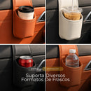 Jetta CupDrive™ - Porta-Copos Multifuncional para Porta do Carro em Couro Sintético [ESTOQUE LIMITADO]