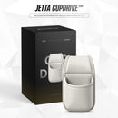 Jetta CupDrive™ - Porta-Copos Multifuncional para Porta do Carro em Couro Sintético [ESTOQUE LIMITADO]