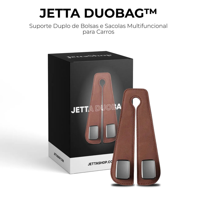 Suporte Duplo de Bolsas e Sacolas Multifuncional para Carros - Jetta DuoBag™ {PROMOÇÃO LIMITADA ATÉ HOJE 23:59}