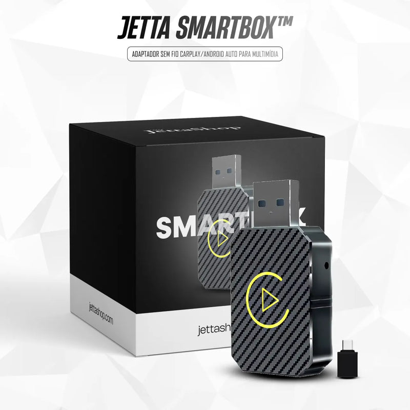 Adaptador Sem fio CarPlay/Android Auto para Multimídia - Jetta SmartBox™