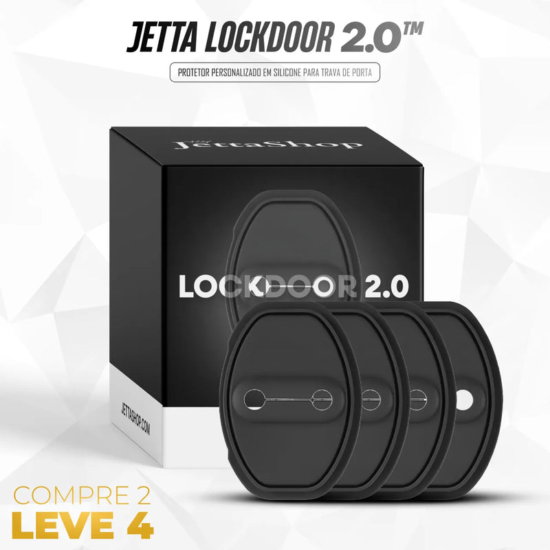 {PAGUE 2 LEVE 4} Protetor Personalizado em Silicone para Trava de Porta - Jetta LockDoor 2.0™