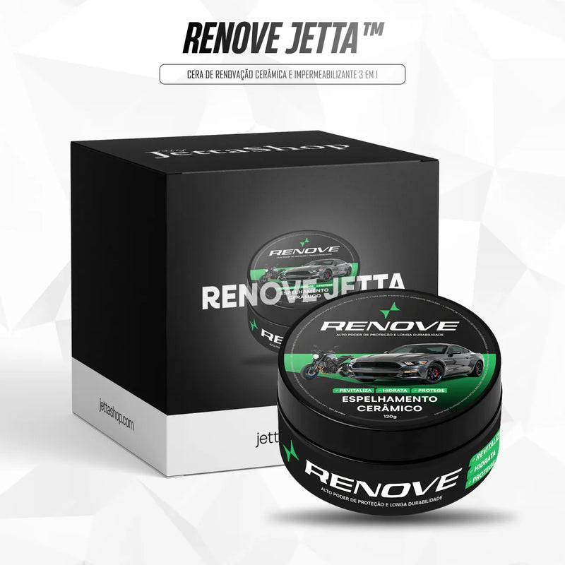 Cera de Renovação Cerâmica e Impermeabilizante 3 em 1 - Renove Jetta™ [ESTOQUE LIMITADO]