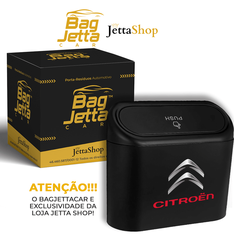 PAGUE 1 LEVE 2) - Porta-Resíduos Automotivo - BagJettaCar™ (BRINDE EXCLUSIVO PARA OS 110 PRIMEIROS do TIKTOK)