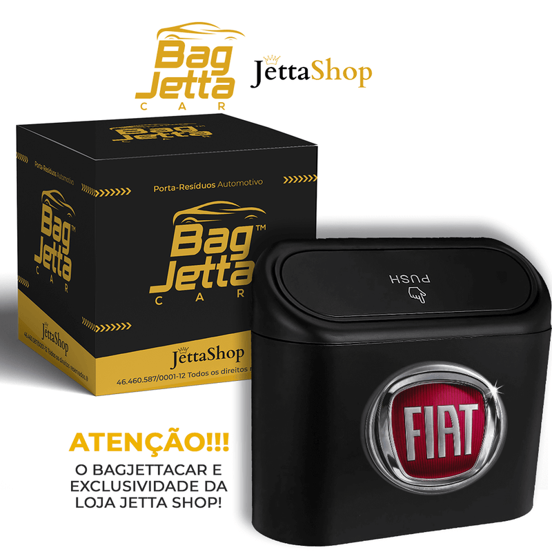 Porta-Resíduos Automotivo - BagJettaCar™ (BRINDE EXCLUSIVO SOMENTE PARA OS 100 PRIMEIROS)