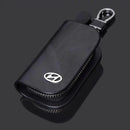 Capa de Chave Automotiva Artesanal em Couro - JettaLux™ (Pague 1 Leve 2 - Marrom + Preta)